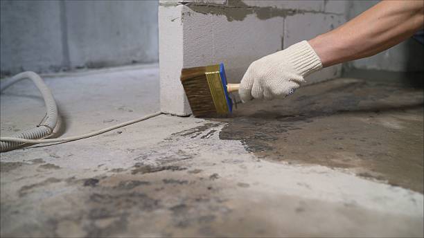 SJ Waterproofing Pros Basement Waterproofing coverage map for Blanchard, MI and surrounding area